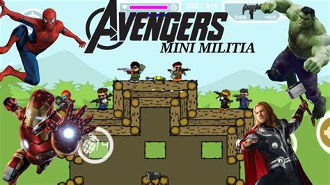 mini militia avengers mod|Mini Militia .